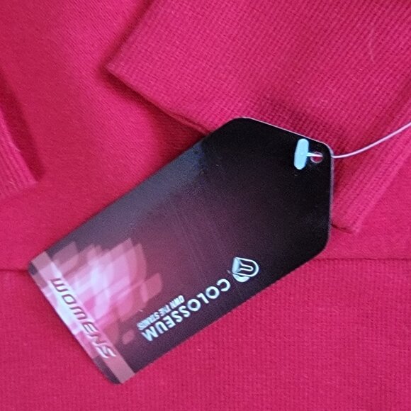 NWT Colosseum University of Wisconsin Badgers Red White Bucky Hooded Sweatshirt - Picture 5 of 8